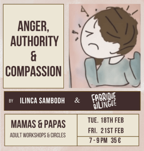 Lire la suite à propos de l’article Anger, Authority & compassion workshop