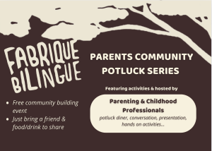 Lire la suite à propos de l’article Potluck Series !