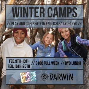 STAGE en ANGLAIS pour ENFANTS – Vacances de Février