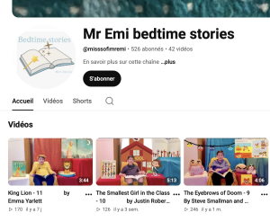 Lire la suite à propos de l’article Les histoires lues de Mr Emi Bedtime Stories